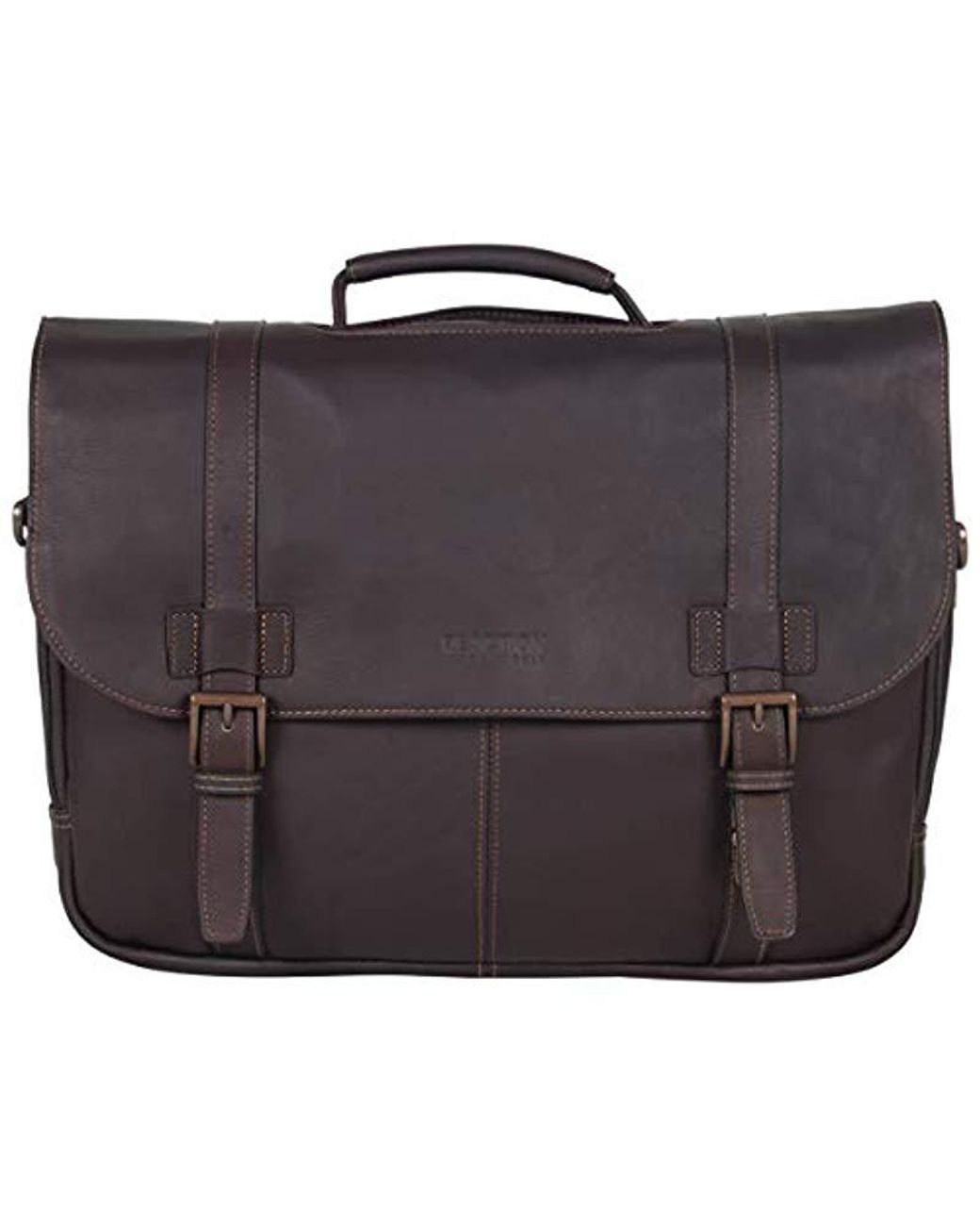 Kenneth Cole Reaction "Show Business" 4 Double Gusset Flapover Computer Case