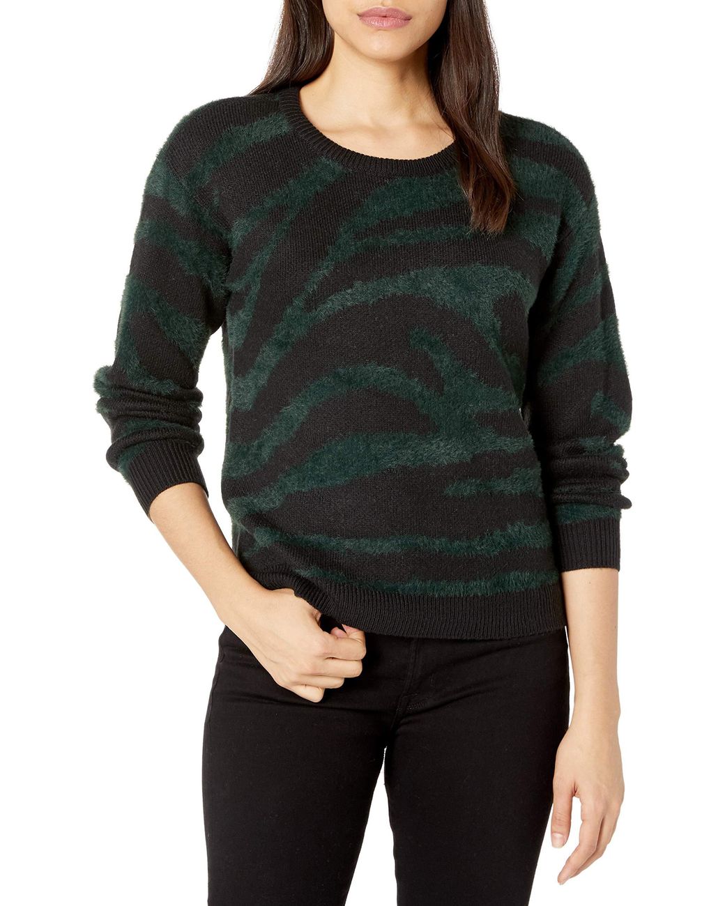 vince camuto zebra sweater