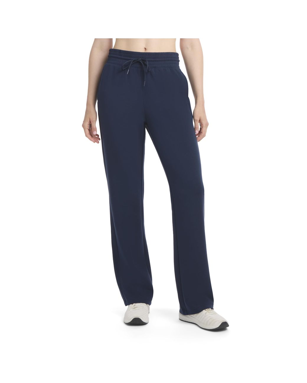 Danskin Sandwashed Straight Leg Sweatpants in Blue Lyst