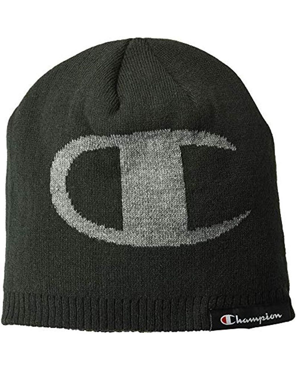 champion hat winter