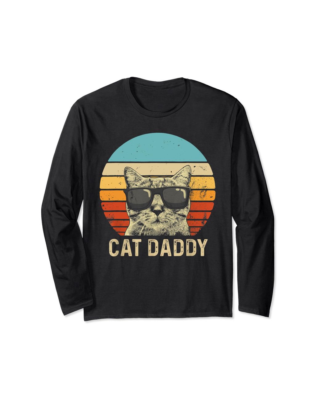 Caterpillar Vintage Cat Daddy Shirt Funny Cat Lover Gift Cat Dad