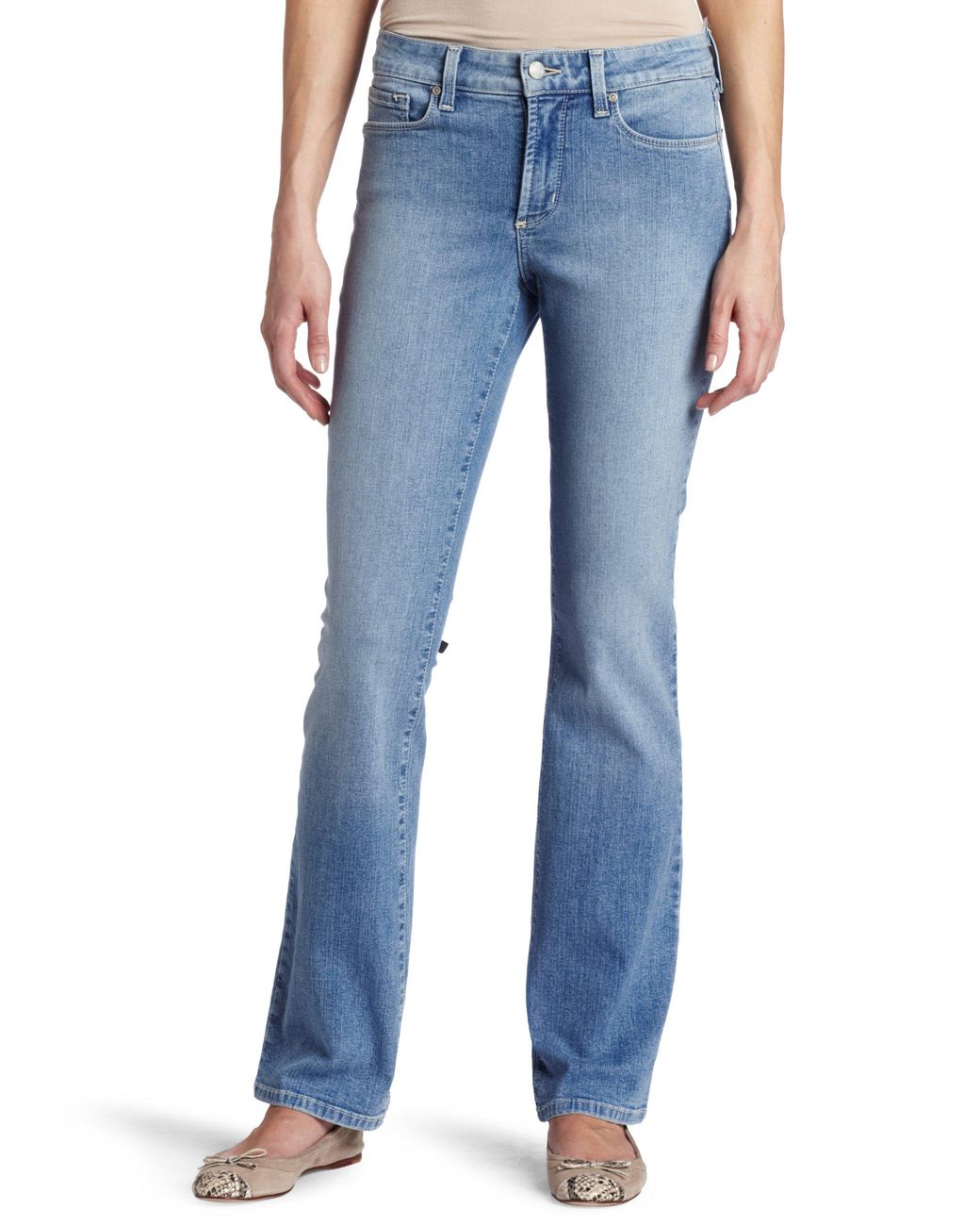 NYDJ Barbara Modern Bootcut Jeans in Blue | Lyst