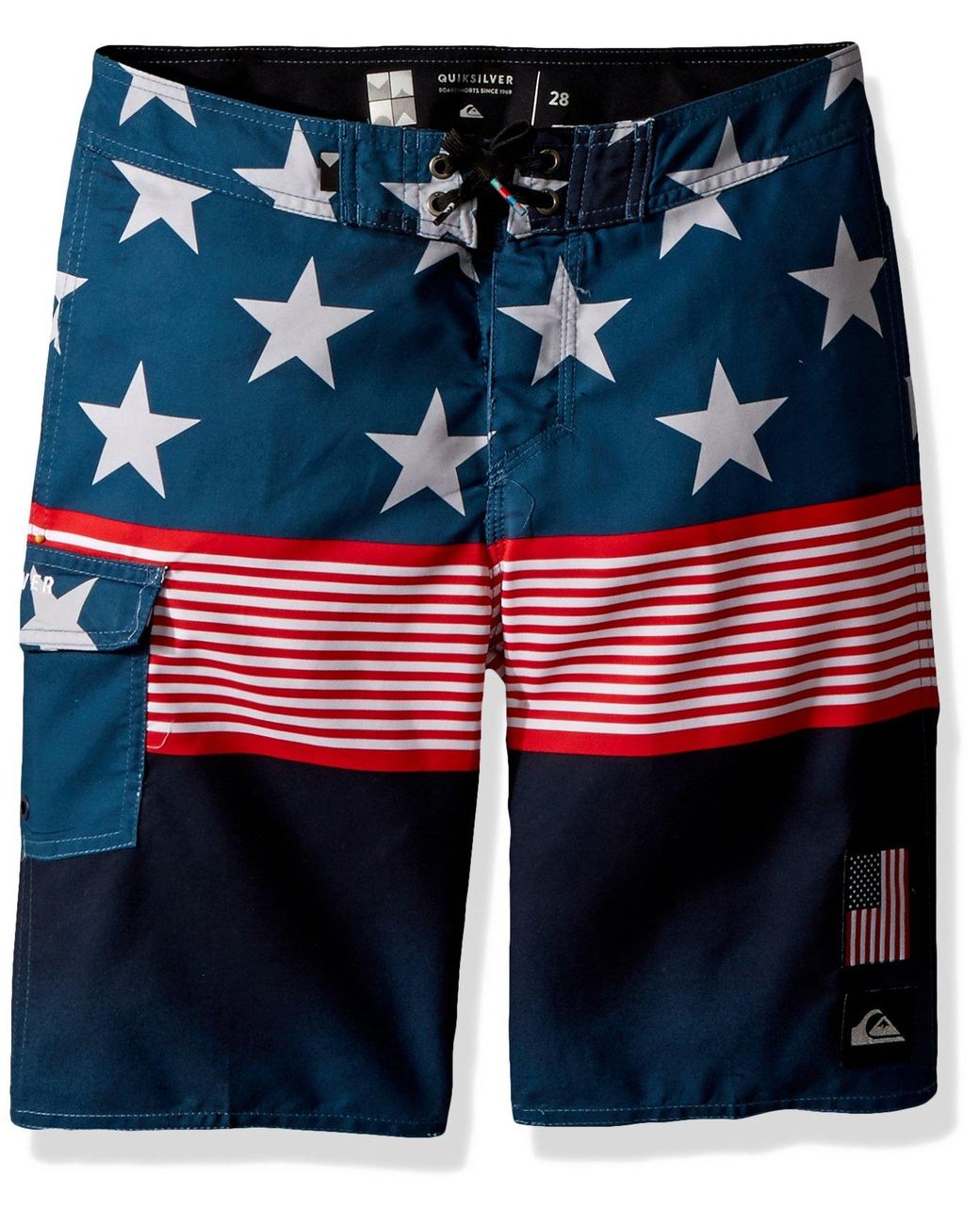 Quiksilver Little Highline Zen Division Boy 14 Swim Trunk Boardshorts