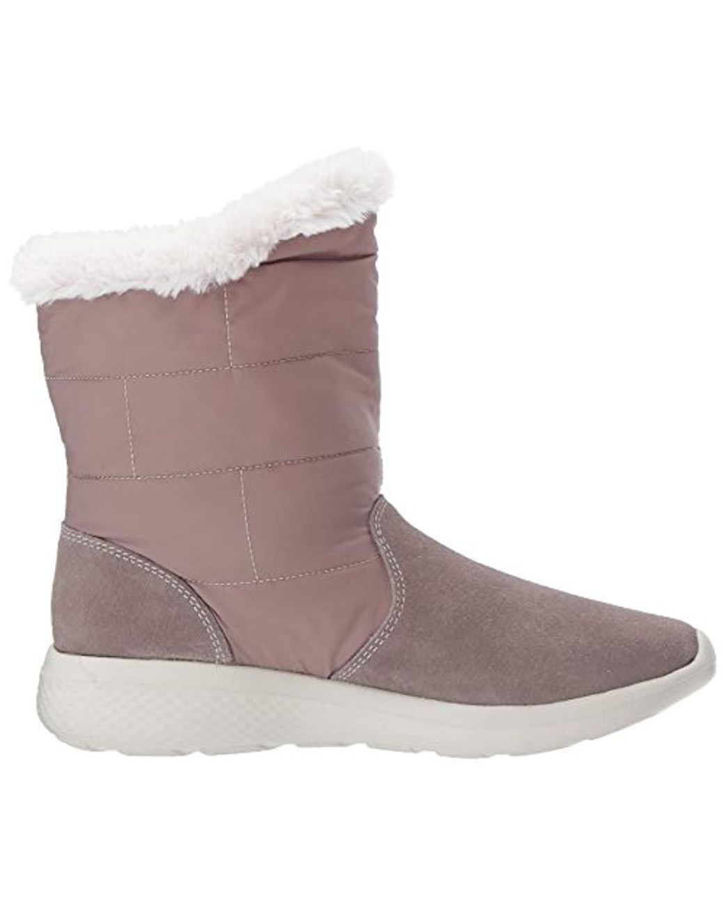 Skechers On The Go City 2 Puff Winter Boot In Taupe Brown