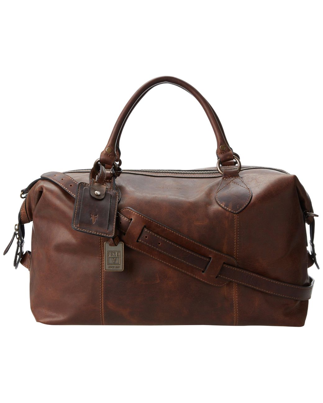 frye leather briefcase
