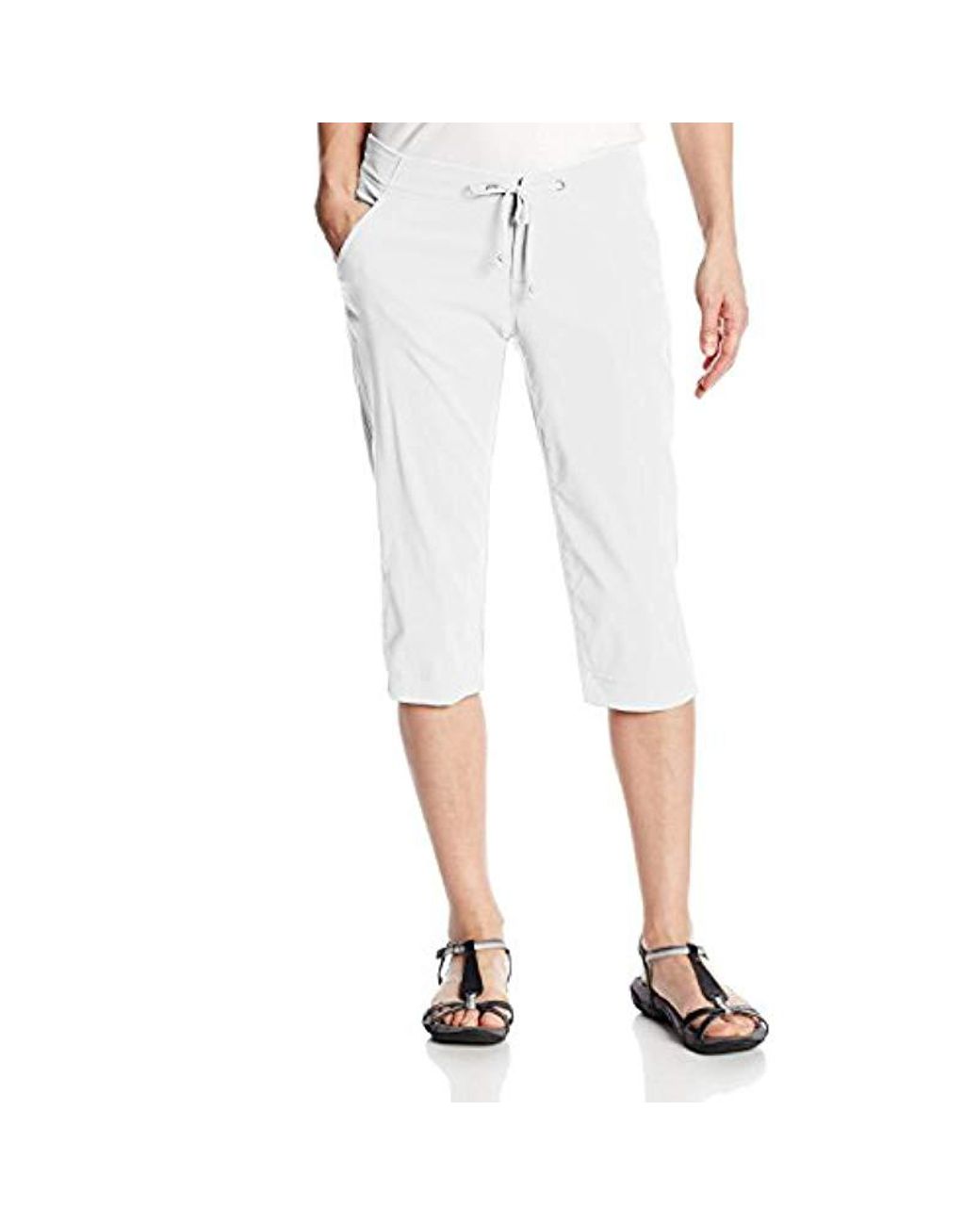 Columbia Anytime Outdoor Capri Pant in White