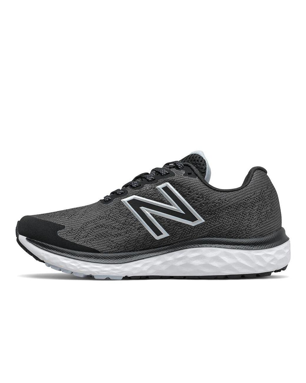 New Balance Rubber Fresh Foam 680 V7 Running Shoe in Black - Lyst