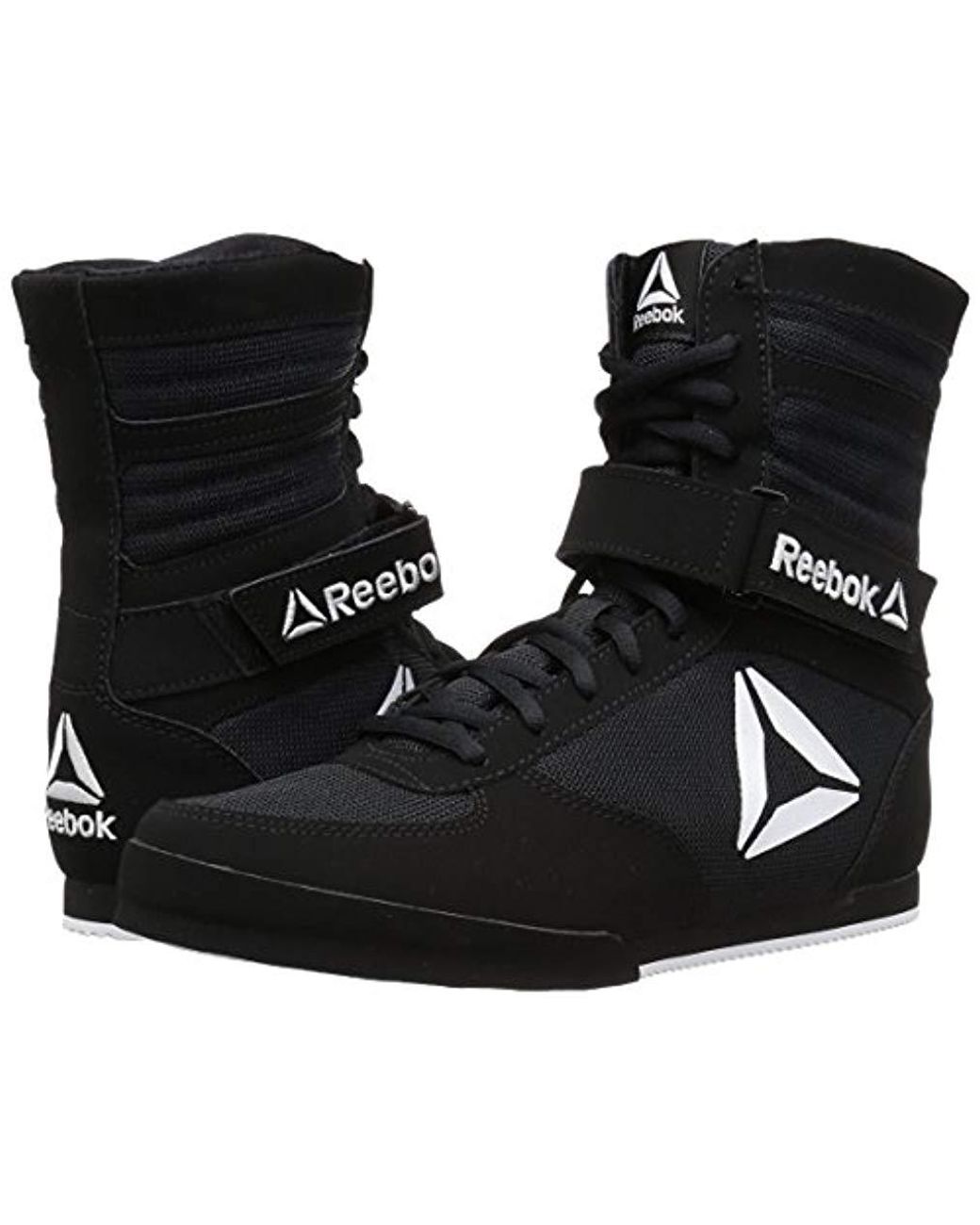 Reebok Boot Boxing Shoe, Black/white, 10.5 M Us for Men | Lyst