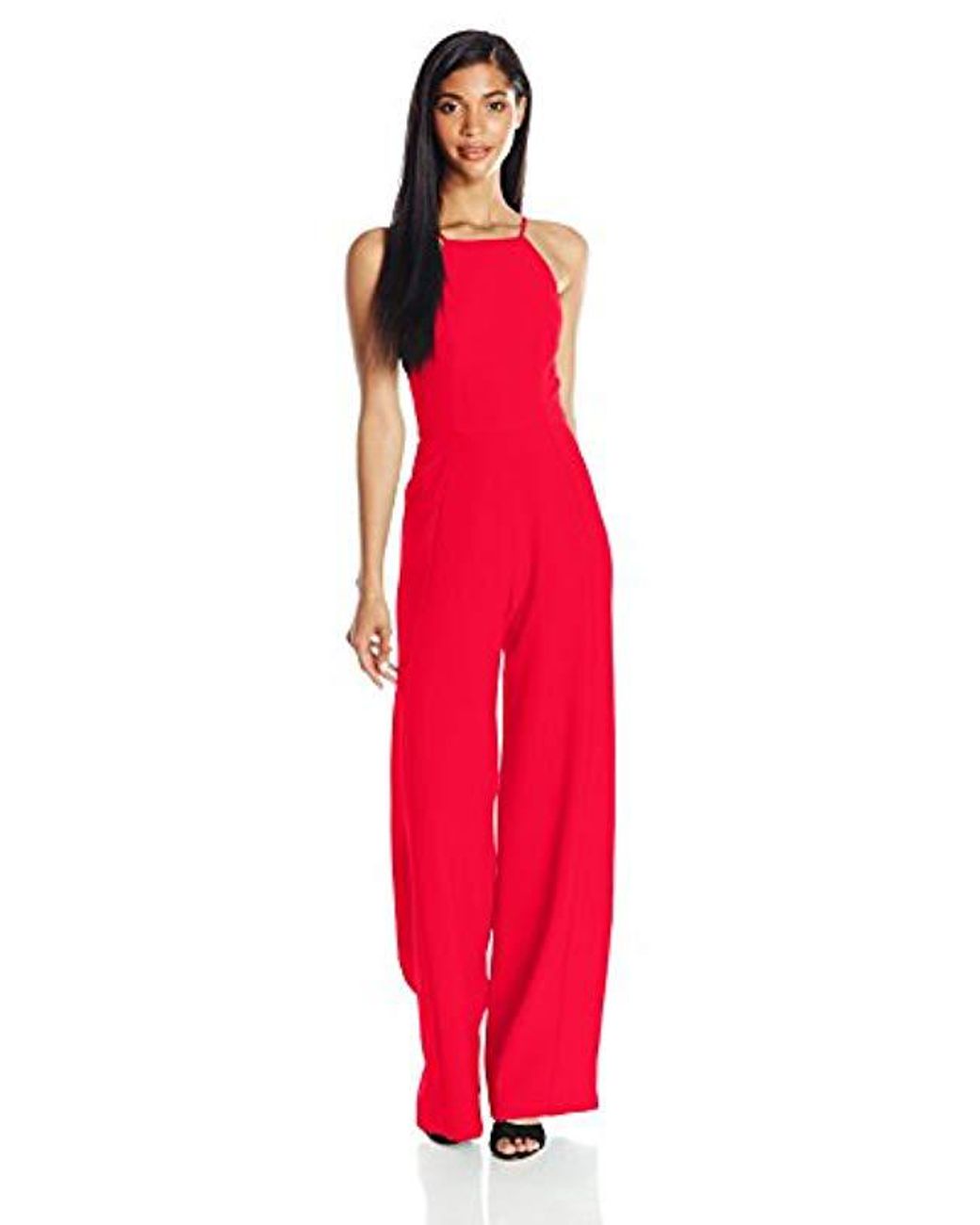 Black Halo Synthetic Joaquin Jumpsuit in Red - Save 19% - Lyst