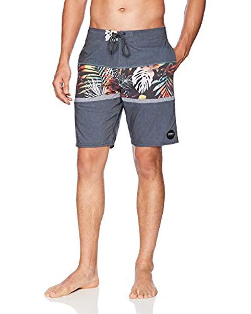 18 Inch Outseam with Hand Pockets ONEILL Mens Water Resistant Stretch Volley Swim Boardshorts
