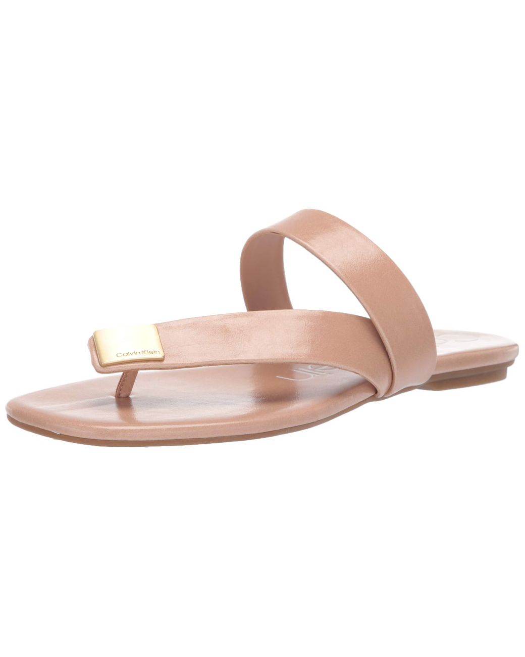 Calvin Klein Saurin Flat Sandal in 