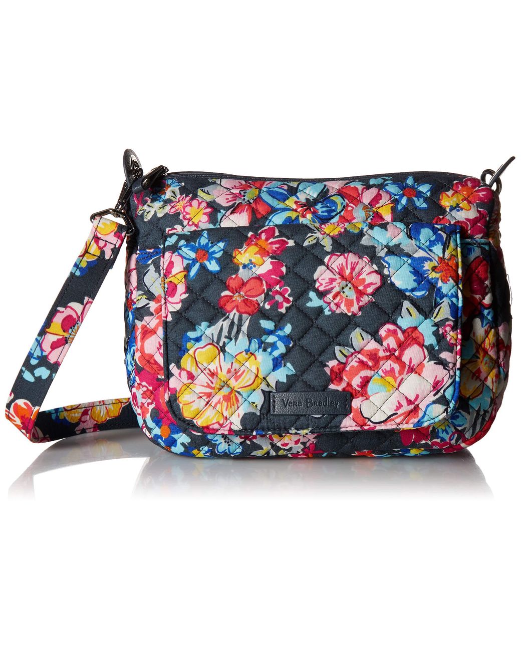 Vera Bradley Signature Cotton Carson Mini Shoulder Bag Crossbody Purse