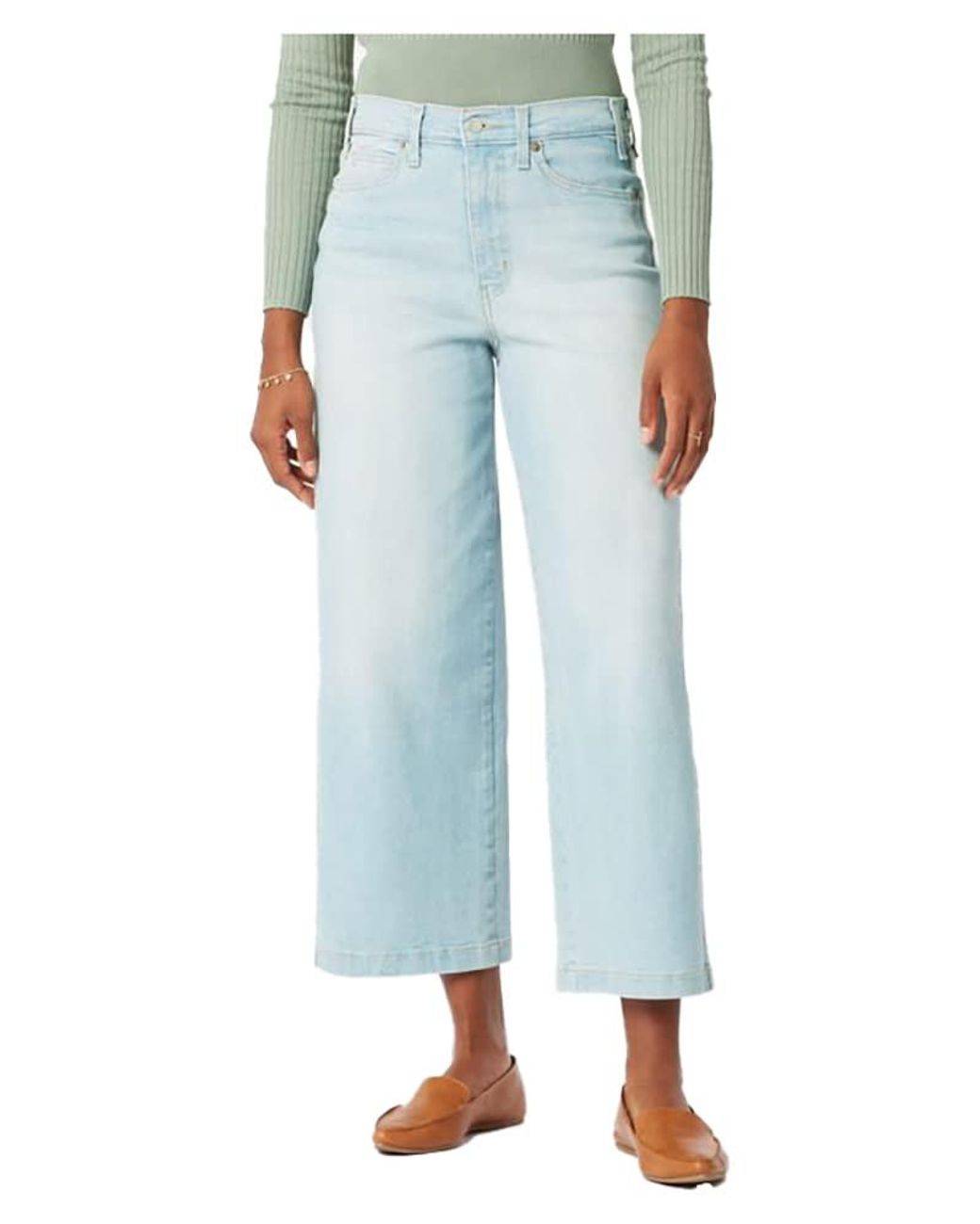 Signature by Levi Strauss Co. Gold Label Heritage Wide Leg Jeans in Blue Lyst