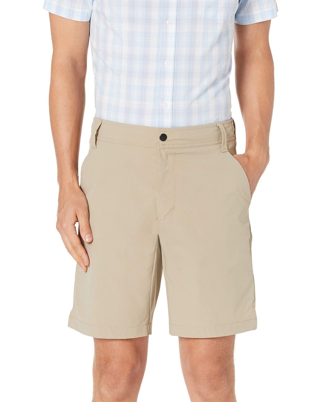 men's slim fit hybrid shortstack