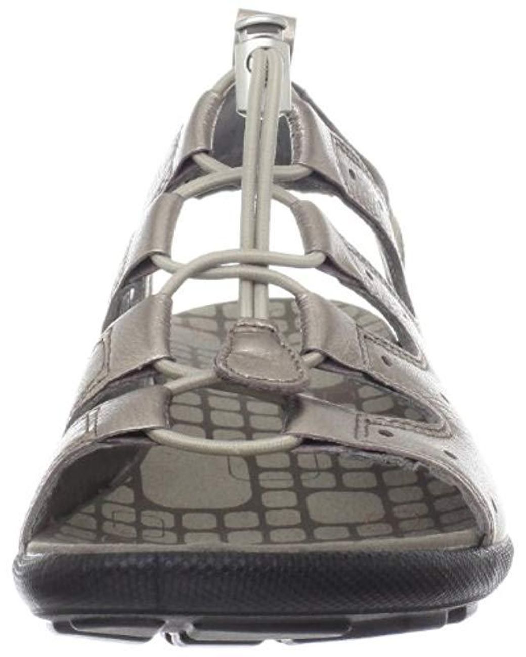 Ecco Jab Toggle Sandal in Gray | Lyst