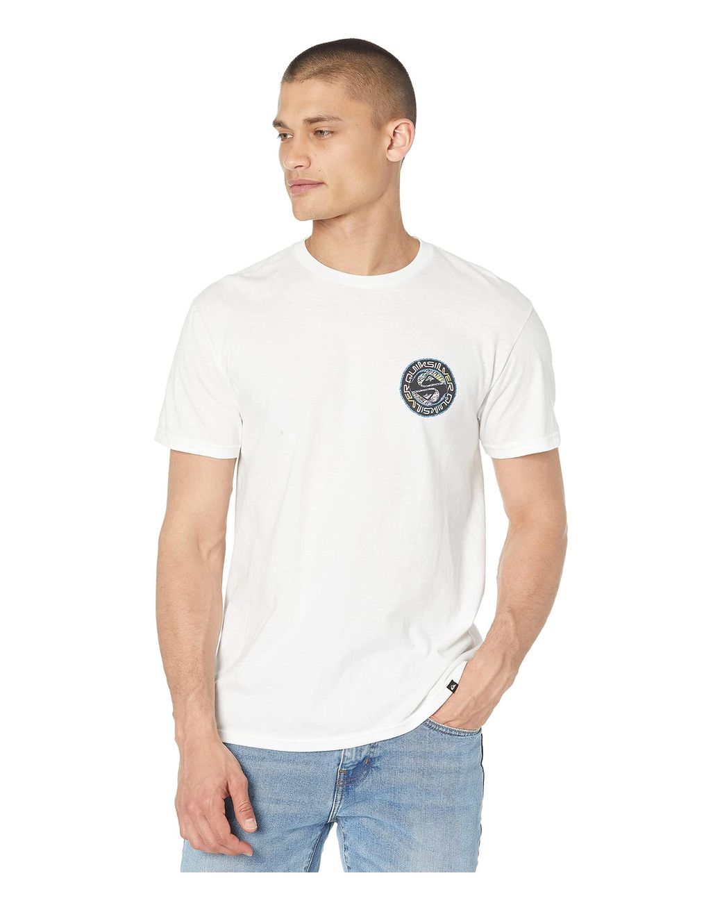 Quiksilver Men's Short Sleeve Summer Surf Graphic T-Shirt Tee 
