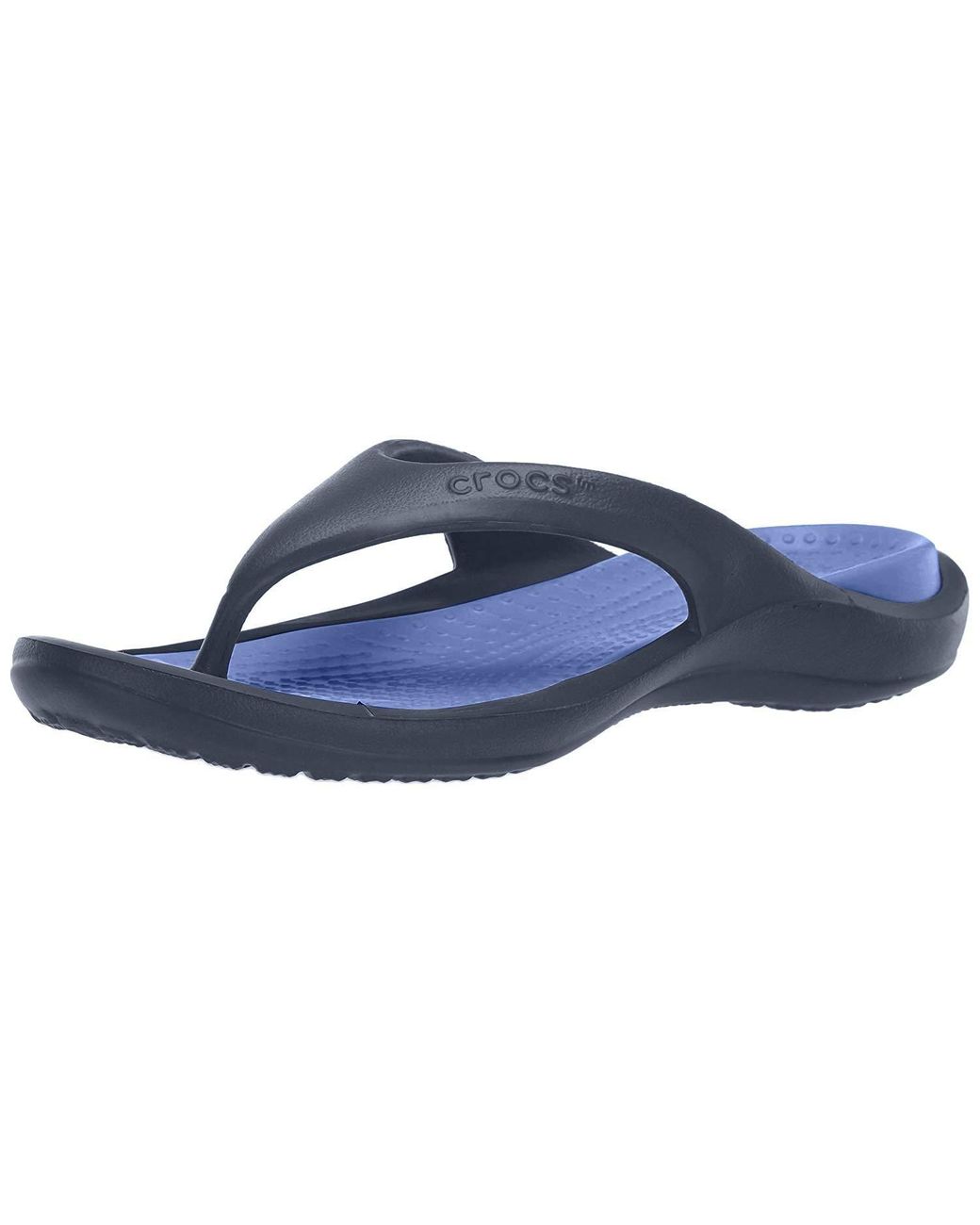 Crocs™ Athens Flip-flop Navy/cerulean Blue 2 Us / 4 Us M Us | Lyst
