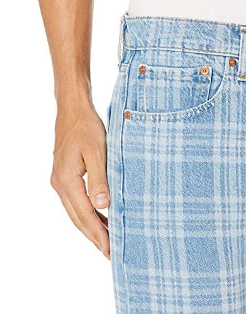 Levi's checkered jeans online