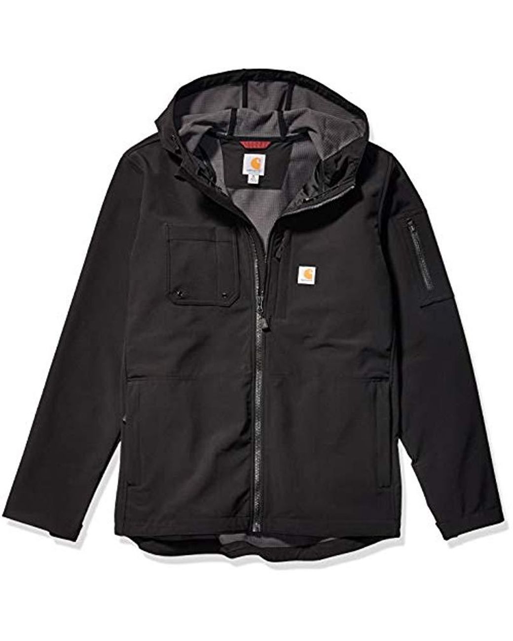 Carhartt Fleece Hooded Rough Cut Jacket (regular And Big & Tall Sizes ...