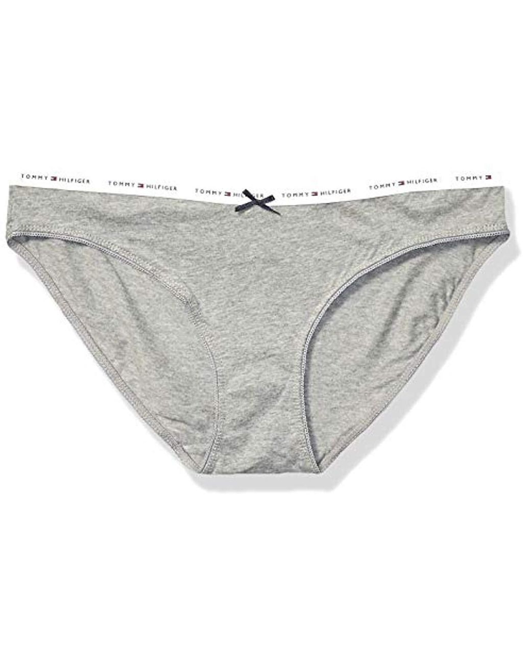 Grey Hipster Panty Tommy Hilfiger Underwear Women's Iconic Cotton Shorty Brief
