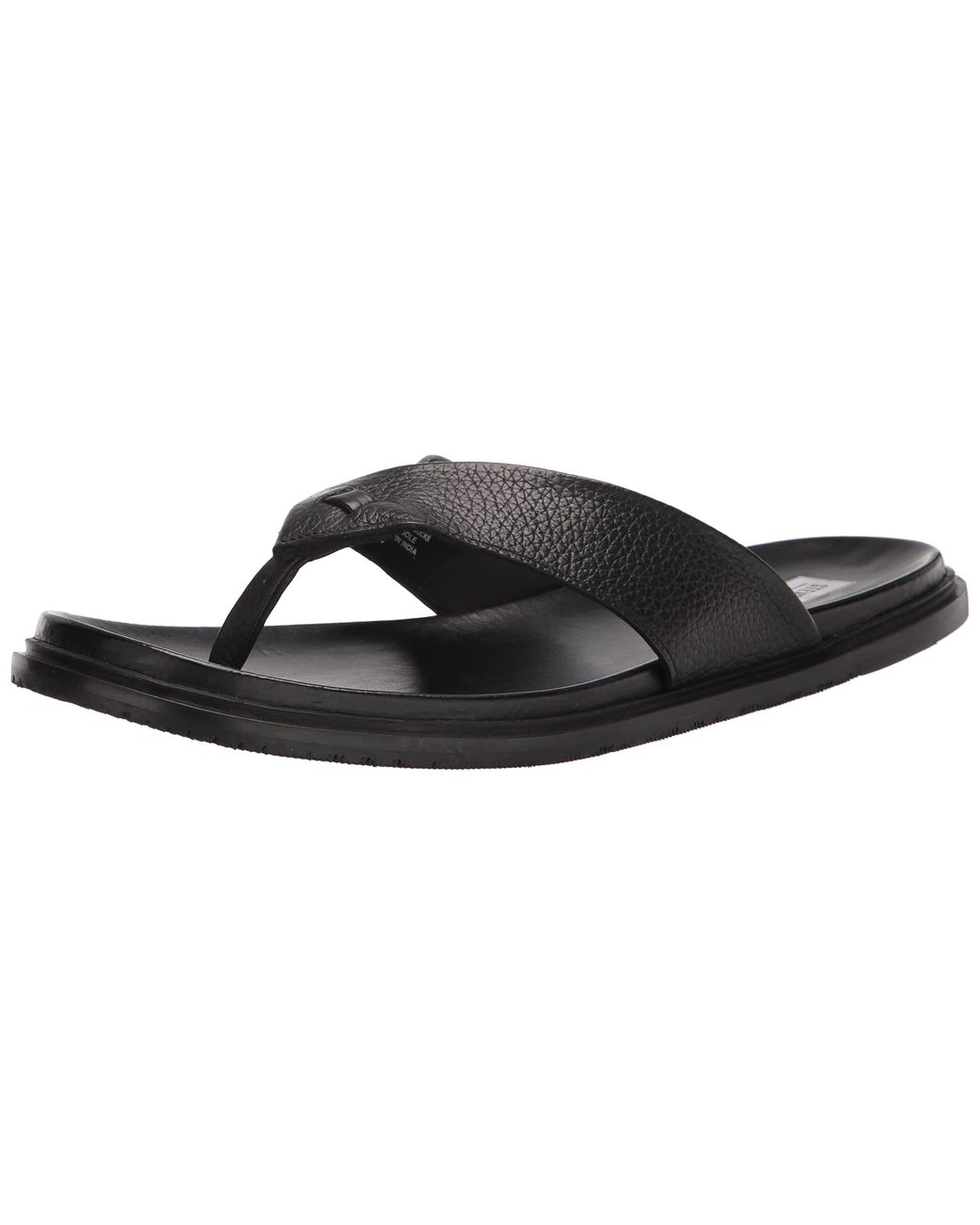 steve madden black flip flops