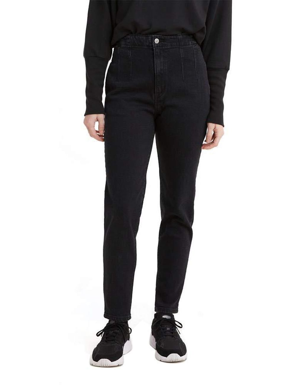 levis high waisted taper