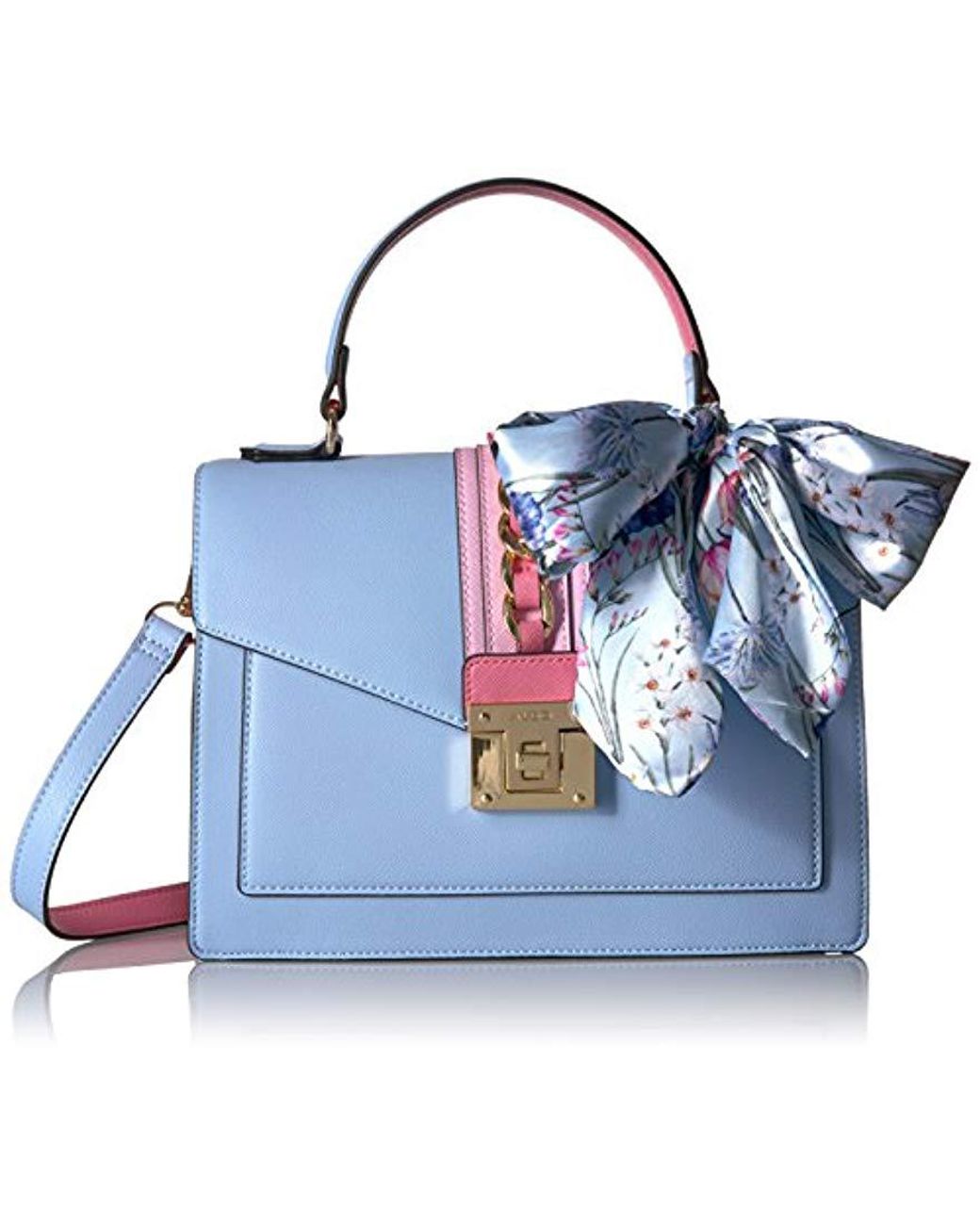 ALDO Glendaa Top Handle Handbag in Blue Lyst