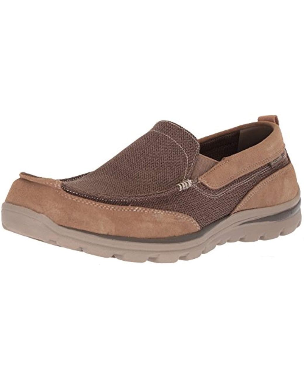 Skechers Relaxed Fit Superior Milford Loafer In Light Brown Brown For ...