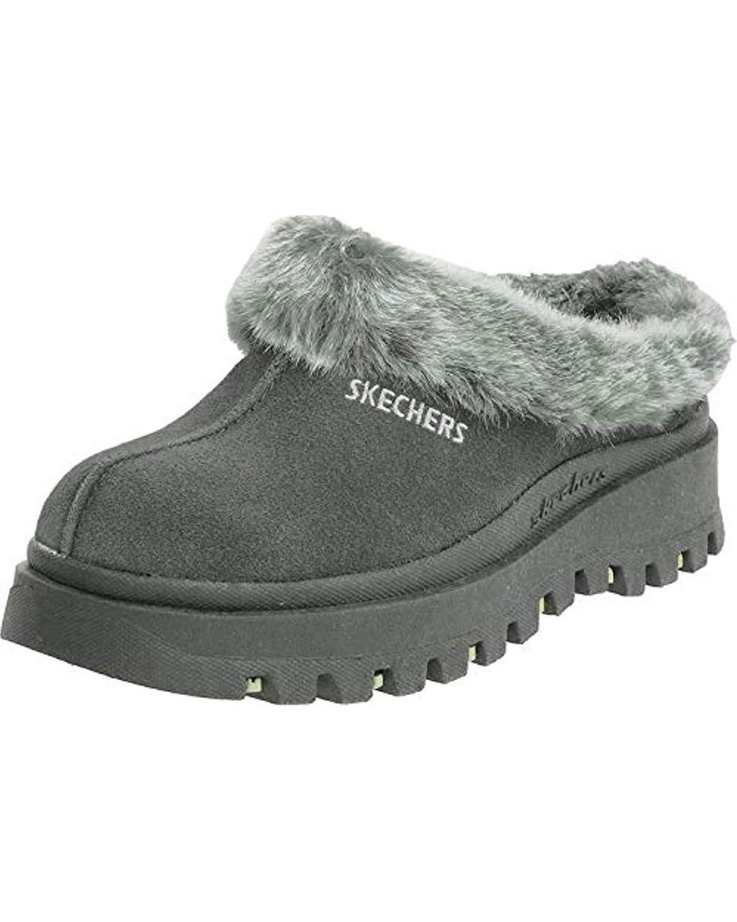 skechers fortress clog slipper