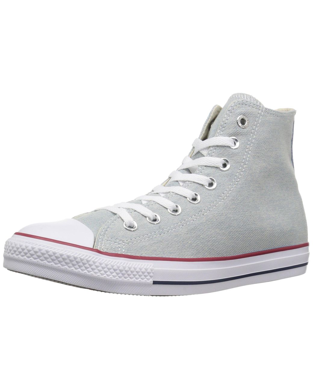 light grey high top converse