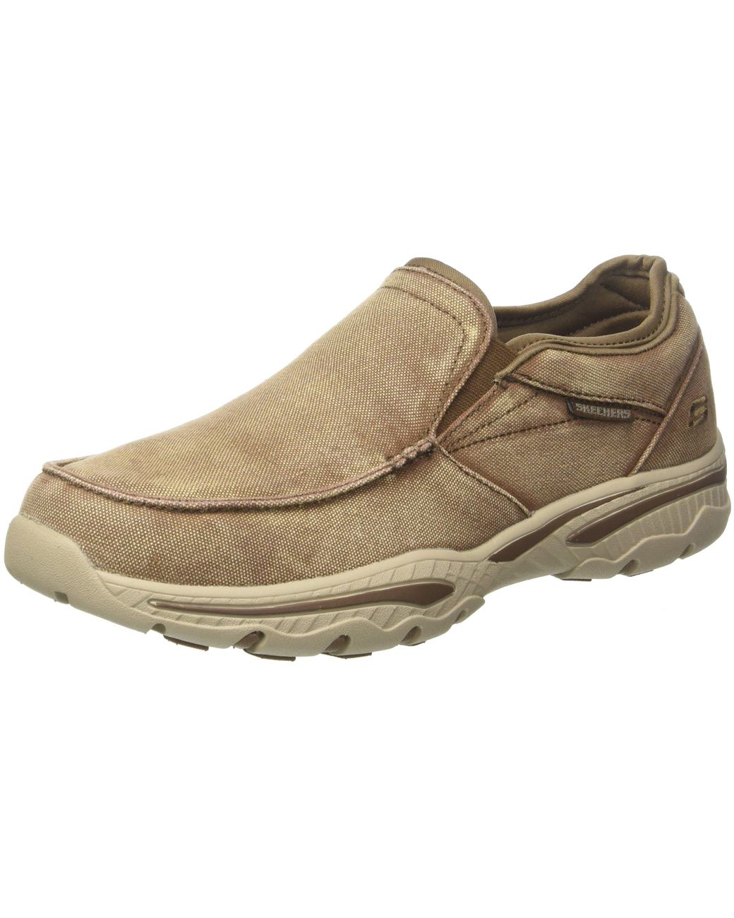 Skechers Relaxed Fit-creston-moseco Moccasin in Brown for Men | Lyst