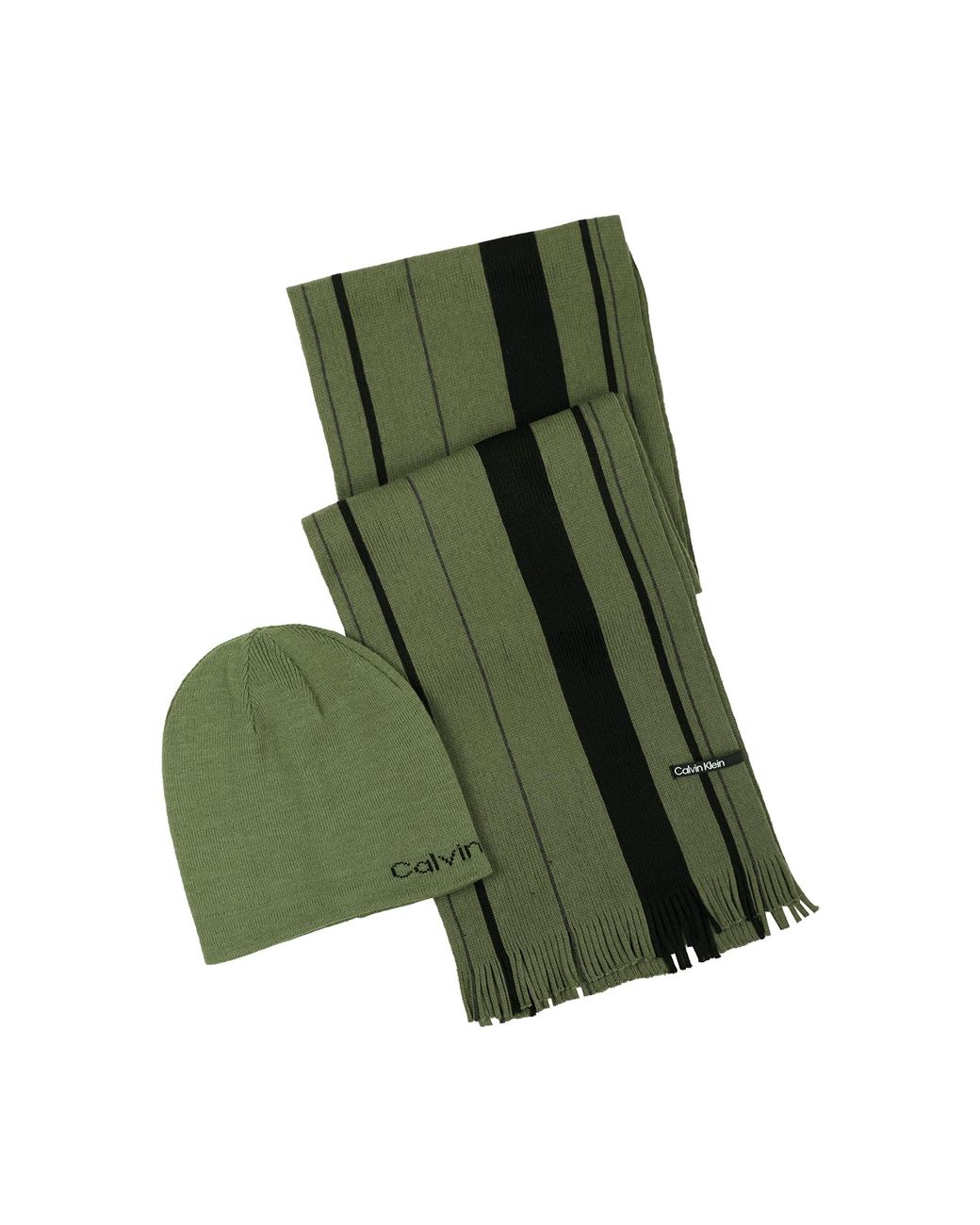 Army green calvin klein set new arrivals