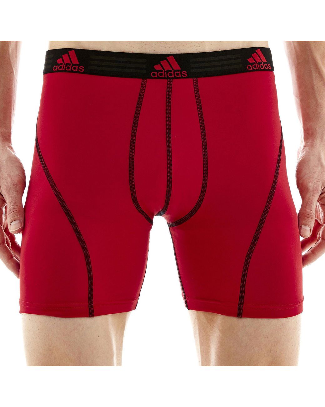 adidas Sport Performance 2-pack Boxer Brief in Red for Men | Lyst