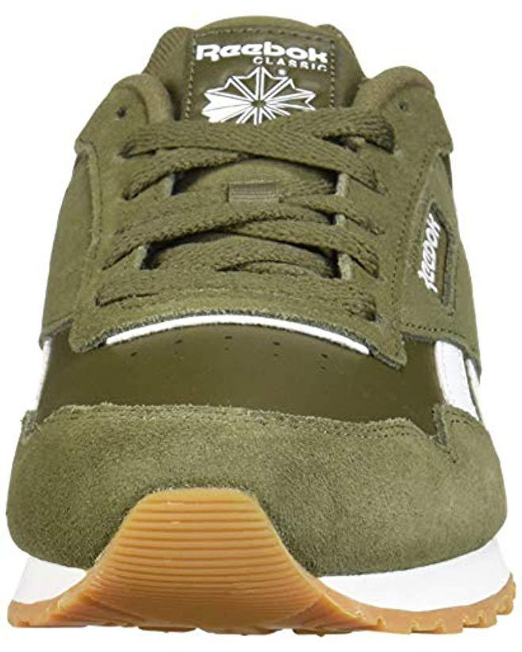 Reebok cl harman run men's best sale leather sneakers