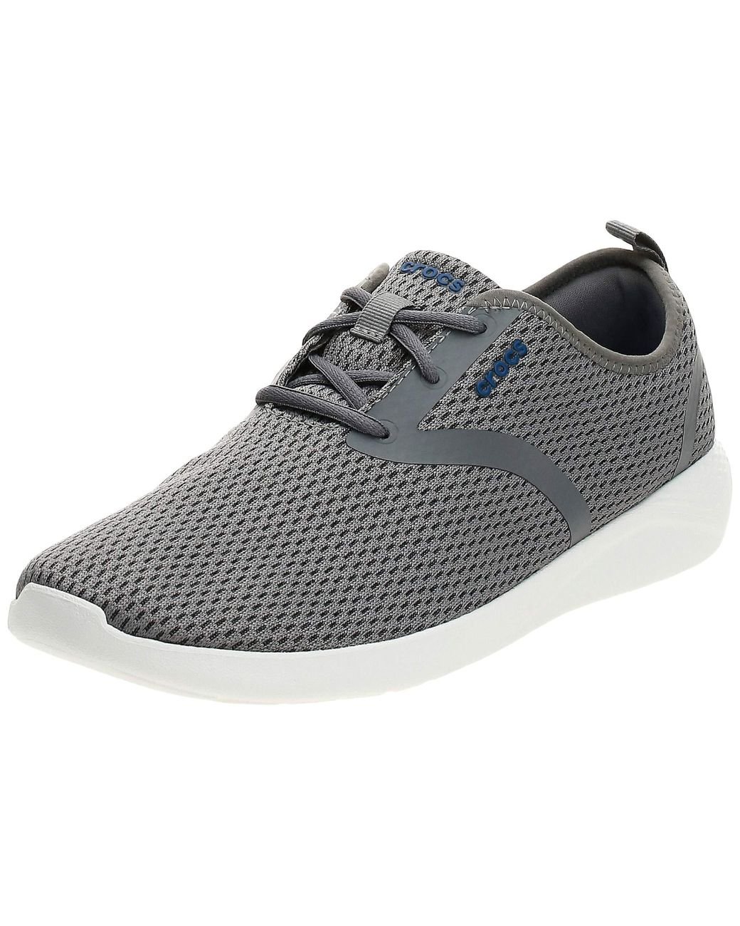 Crocs™ Literide Mesh Lace M in Gray for Men | Lyst