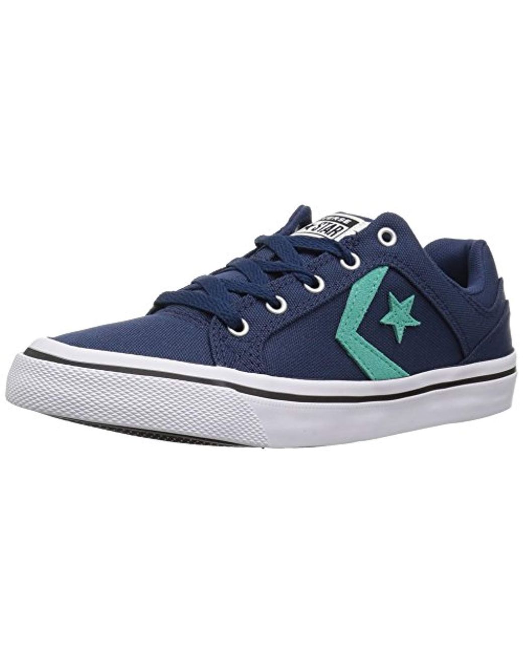 Converse El Distrito Canvas Low Top Sneaker in Blue | Lyst