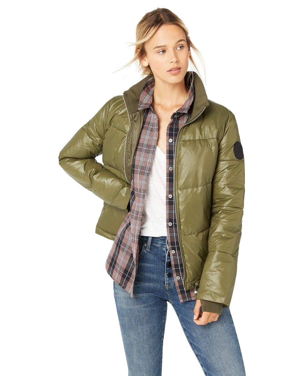 izzie puffer jacket nylon ugg