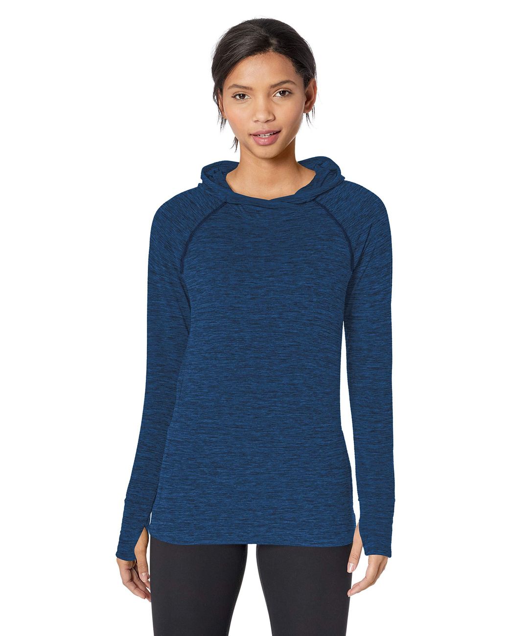 Amazon Essentials Brushed Tech Stretch Popover Hoodie in Blue - Lyst