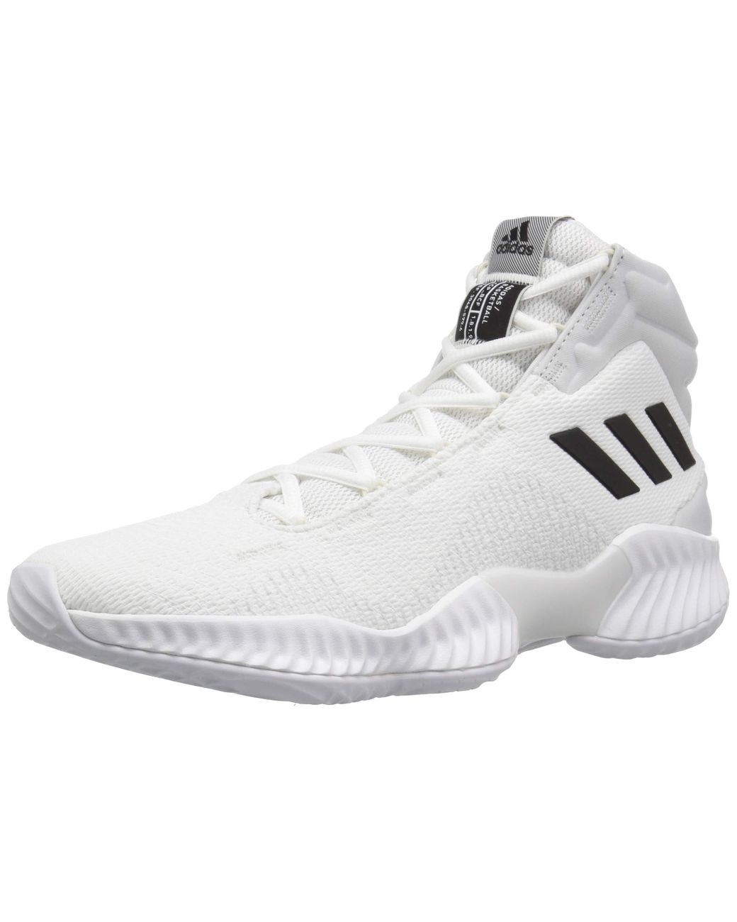 adidas Originals Pro Bounce 2018 Basketball Shoe in White for Men | Lyst