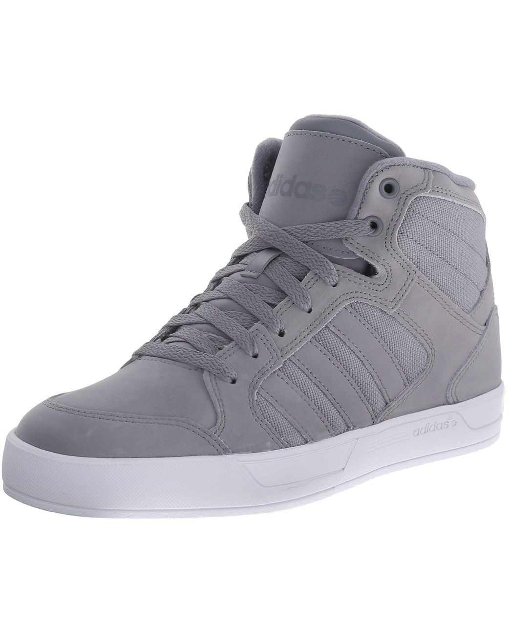 adidas Neo Raleigh Mid Lace Up Shoe,grey/grey/white,16 M Us in Gray for Men  | Lyst