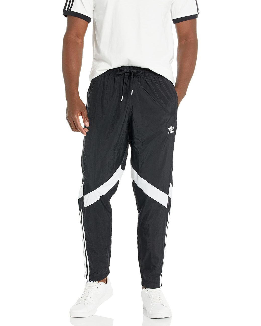adidas Originals Rekive Track Pants in Black for Men Lyst