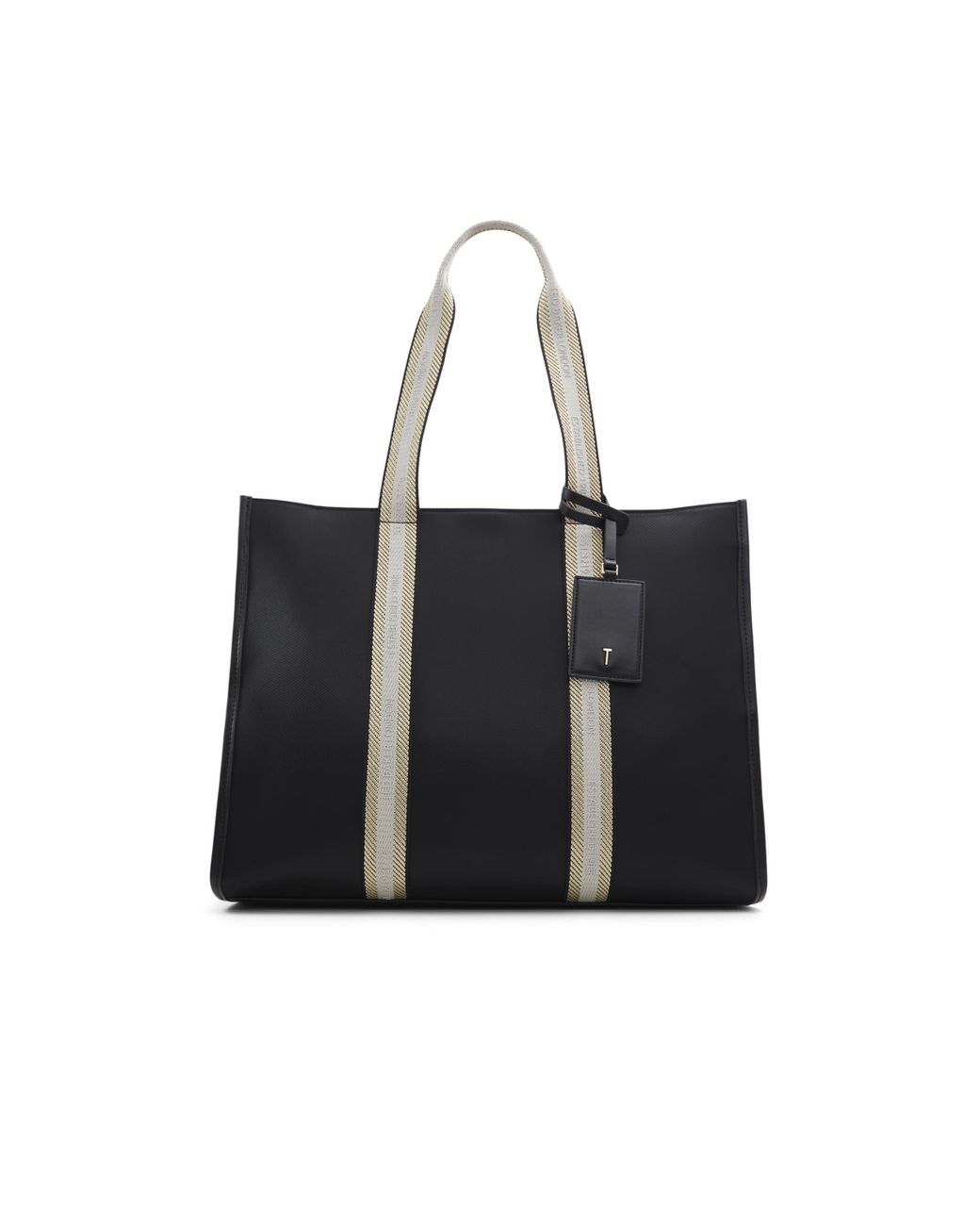 Ted Baker タファニー ヘリンボーンショッパーバッグ Ted Baker Tafanie Belted Herringbone Canvas Large Tote Bag