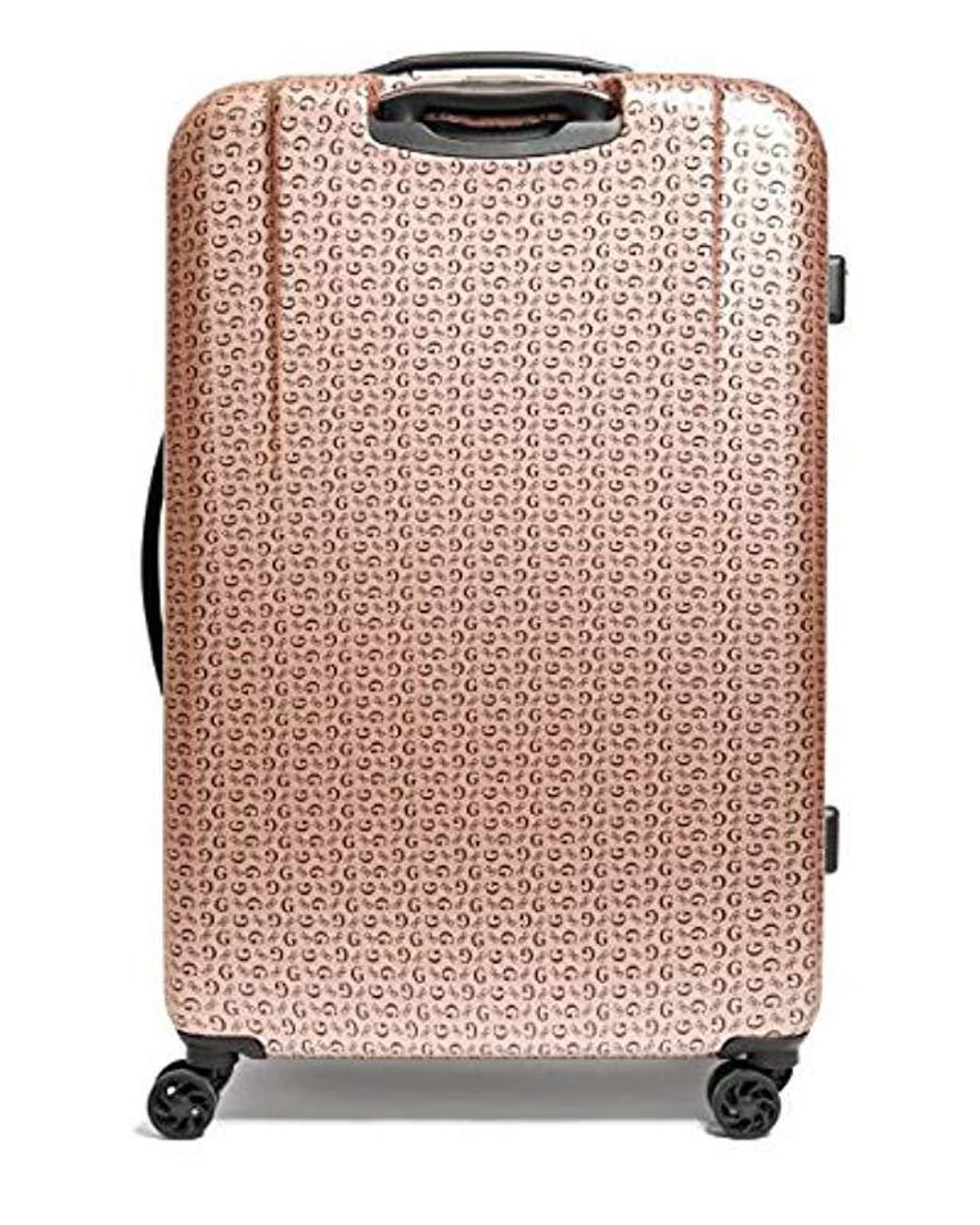 Guess Burnley Collection 28" 8-wheeled Spinner Hardside In Rose Gold in Pink  | Lyst