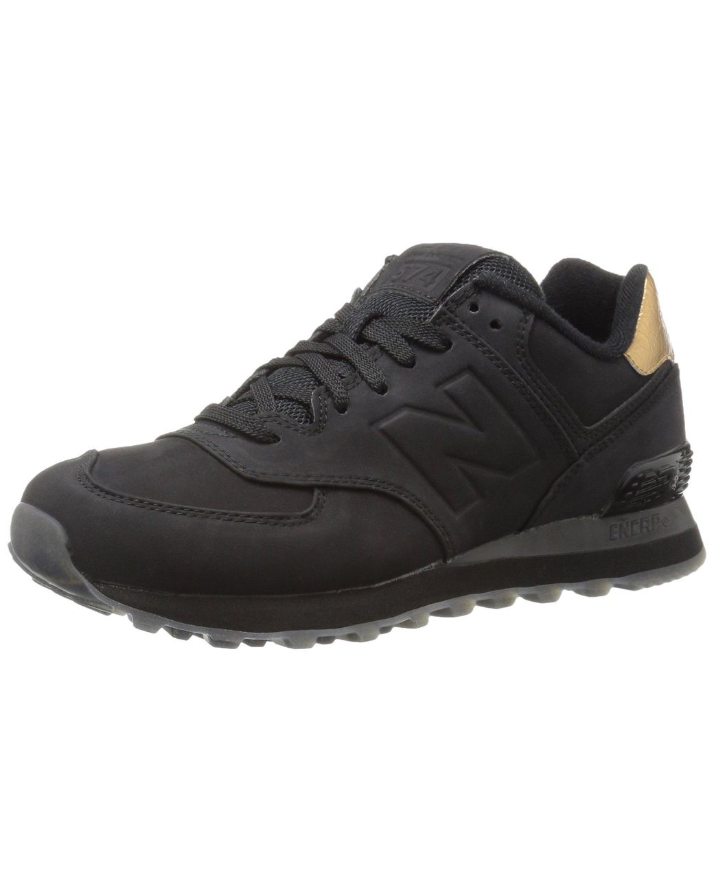 New Balance 574 V2 Molten Metal Sneaker in Black | Lyst
