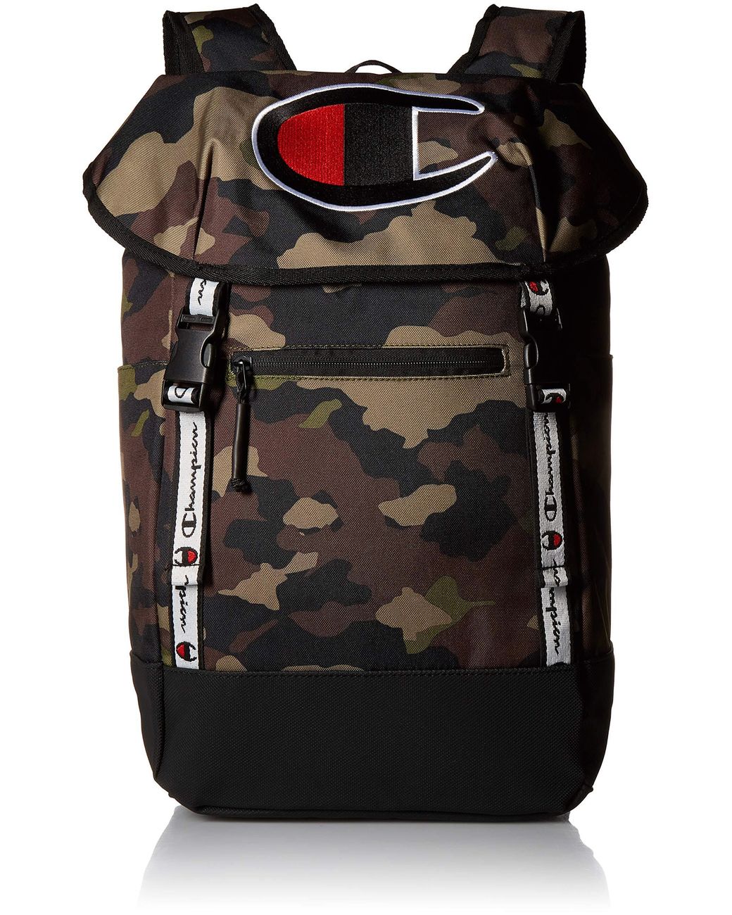 grey camo champion backpack