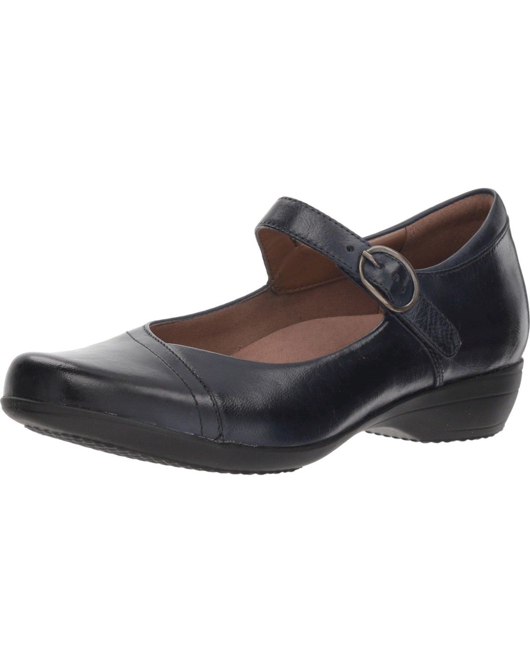 Dansko Leather Fawna Mary Janes in Navy (Blue) - Save 7% - Lyst