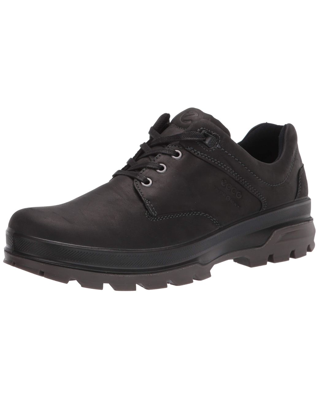 Ecco Leather Rugged Track High Hydromax Hiking Shoe in Black Nubuck (Black)  for Men | Lyst