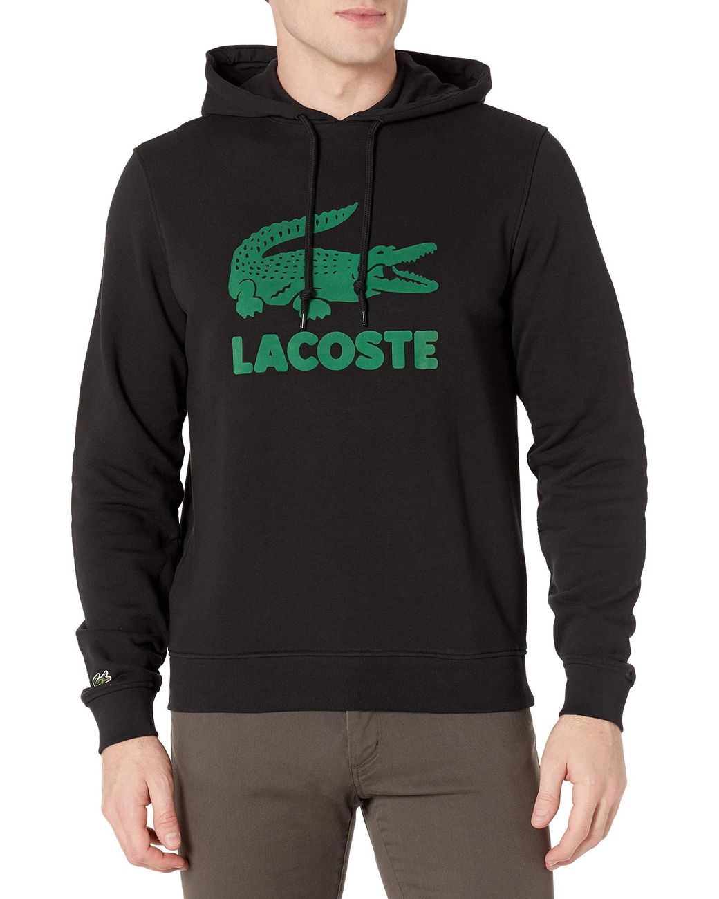 lacoste big croc hoodie