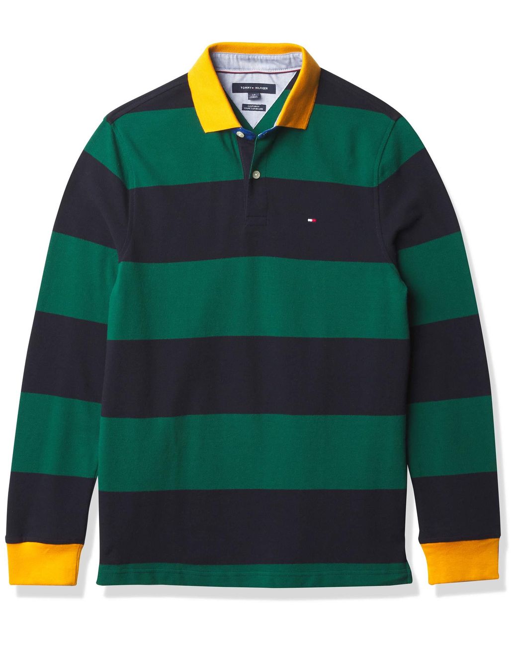 tommy long sleeve polo shirt