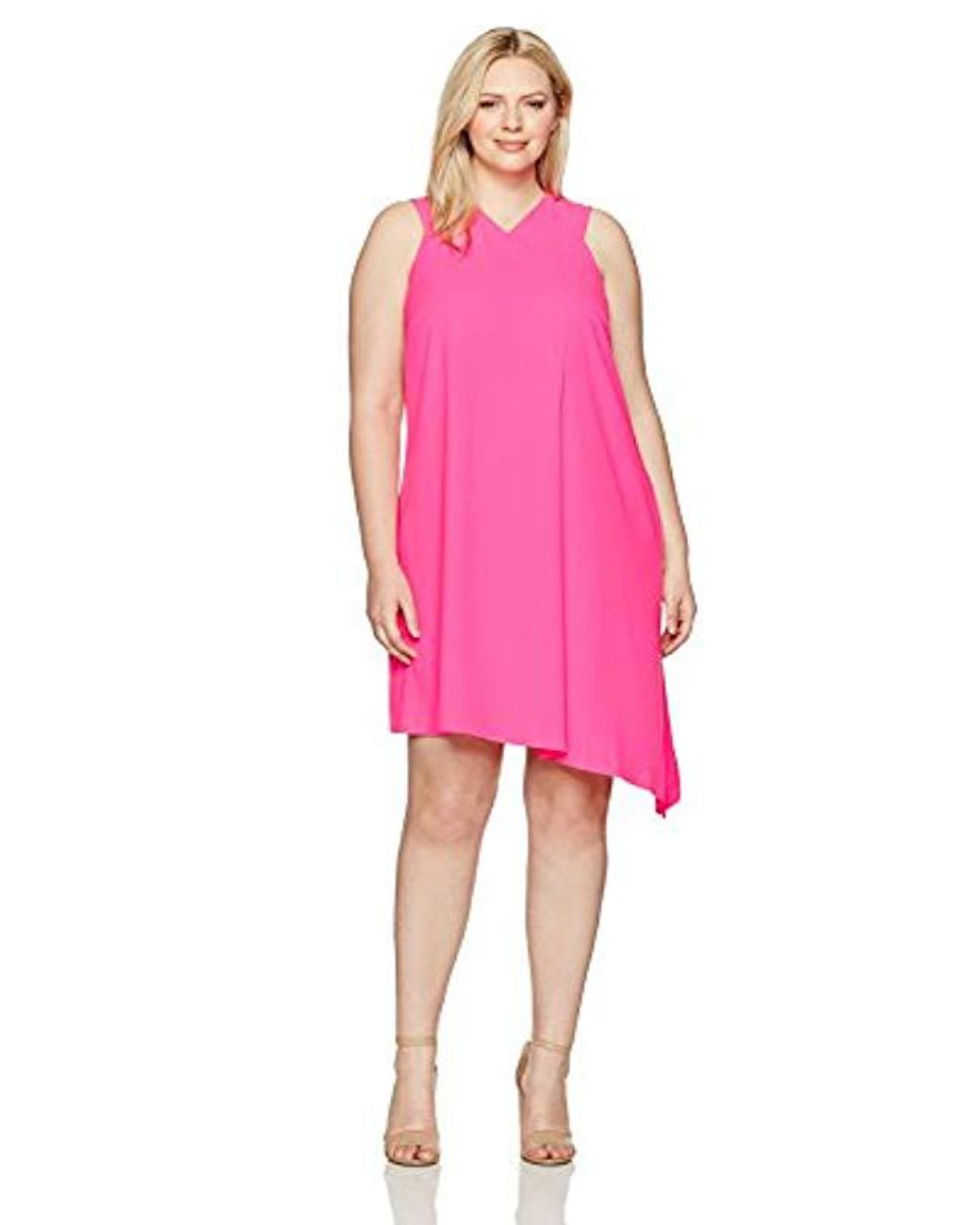 RACHEL Rachel Roy Denim Plus Size Jean Dress in Neon Pink (Pink) Lyst